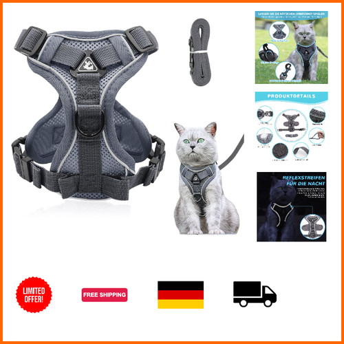 Katzengeschirr ausbruchsicher - katzengeschirr,