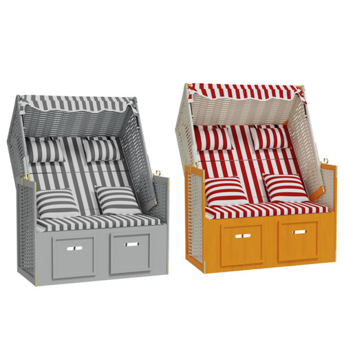 Strandkorb beach chair körbe - strandkorb,