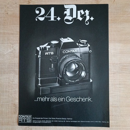 Contax rts 1976 vintage - contax,