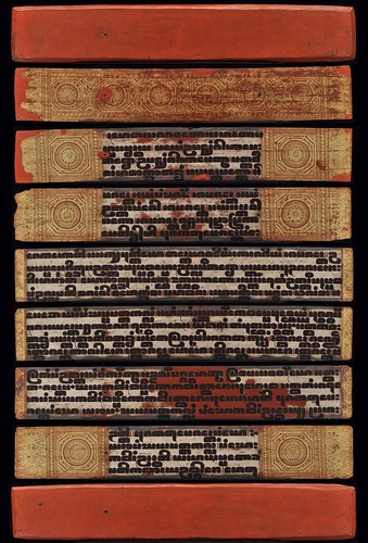 Early buddhist manuscript - buddhist,