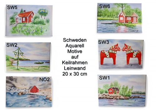 Schweden haus landschaft - schweden,