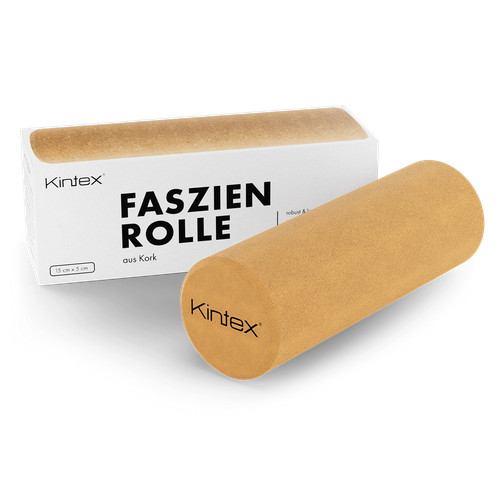 Faszienrolle kork 33cm 15cm - faszienrolle,