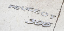 PEUGEOT 306 Cabrio 7D Bj 98 Emblem Schriftzug Peugeot 306 #114334-F474