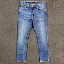 Nudie Jeans Mens 32x30 Blue