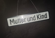 Abteilschild der Deutschen