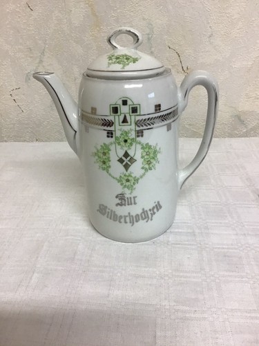 Antike kaffeekanne porzellan - kaffeekanne,