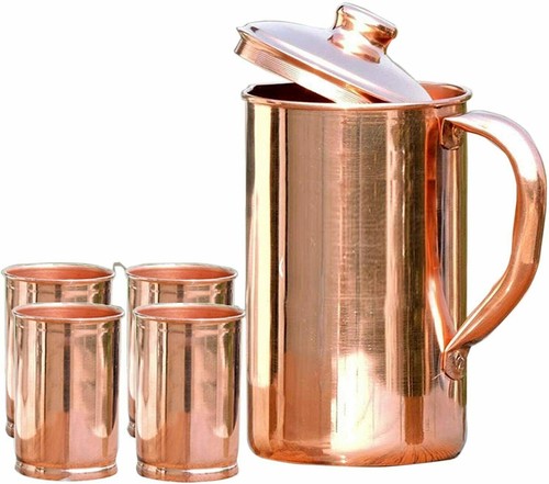 Reines kupfer wasser krug - kupfer, 1