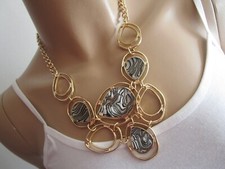 Damen Collier Hals Kette kurz