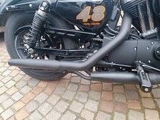 Harley Davidson XL 1200 forty eight, Sportster, Auspuff Endtöpfe