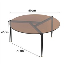 Runder sofa beistelltisch - runder, sofa-beistelltisch