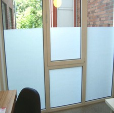 Milchglasfolien Glasdekor Fensterfolie Sichtschutzfolie PREMIUM Folie seidenweiß