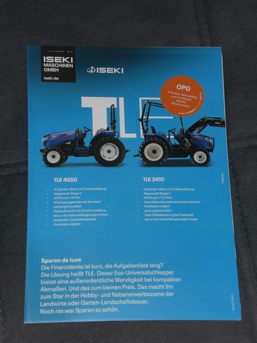 Iseki tle 4550 - 4550,, 3410