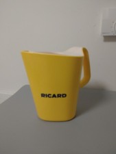 RICARD WASSER KRUG 1 Liter Pitcher Karaffe Robert Stadler Design Frankreich 