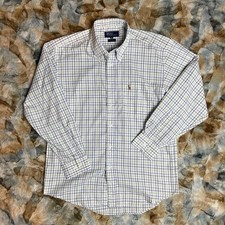 Polo Ralph Lauren Hemd Kariert Gr. M Baumwolle Langarm