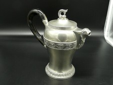 Antike Biedermeier Zinnkanne