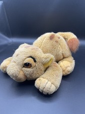 Disney Store König der Löwen Simba Stofftier Plüsch 22cm  Disneyland Vintage