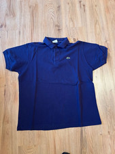 Lacoste Herren Poloshirt Kurzarm Gr. L -blau