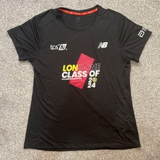 Ungetragenes London Marathon New Balance 2024 Finisher T-Shirt Damengröße Large 14