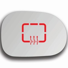 Spiegelglas Rechts Beheizbar