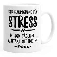 Spruch-Tasse der Hauptgrund
