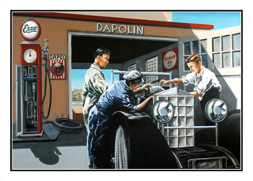 Dapolin zapfsäule esso - dapolin,