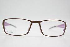Brille orgreen FOXJET TITANIUM Braun Violett Eckig Brillengestell eyeglasses Neu