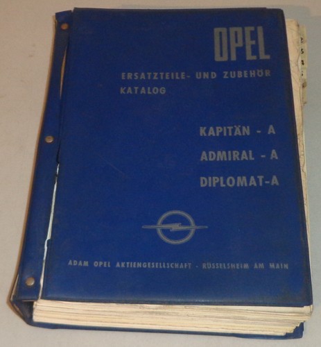 Teilekatalog opel kapitän - teilekatalog,