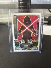 Darth Sidious Force Match Attax Serie 2 Englisch Version