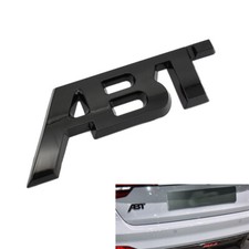 ABT Emblem Abzeichen Aufkleber Car schwarzer Aufkleber für Audi Seat NEW