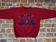 *BEST COMPANY VINTAGE PULLOVER*WITH A TEDDY BEAR*OLMES CARRETTI*GR: 8 S*TIP TOP