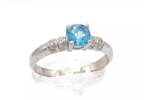 Blautopas goldring 585er - blautopas-goldring,,