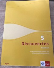 Decouvertes 5 Lehrerbuch Lösungen Handreichungen für den Unterricht Bayern