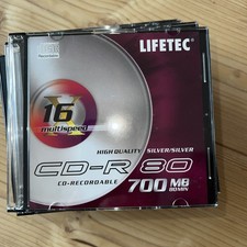 17 Stck.LIFETEC CD-R 80,  CD-R