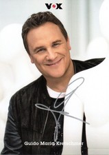 GUIDO MARIA KRETSCHMER Autogramm Karte handsigniert SHOPPING QUEEN Moderator VOX