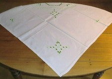 Tischdecke weiß 160x120