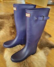 Hunter gummistiefel matt Lila