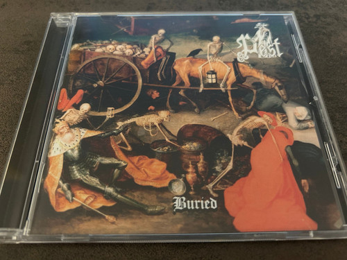 Pest buried cd black - buried,