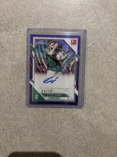 Romano schmid auto topps - schmid, /75
