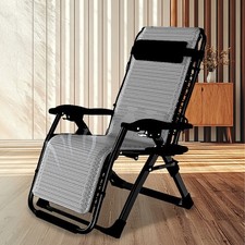 Extra Groß Komfortabler Freizeit-Klapp-Sonnenliegestuhl – Garten Balkon