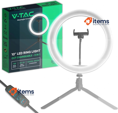 Tac led ringlicht mit - mit, stativ