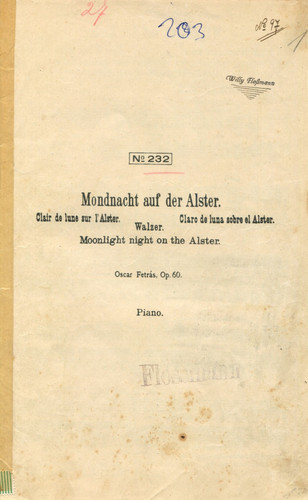 Mondnacht auf der - , alster