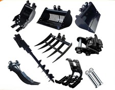 8 Stücke MINI Bagger