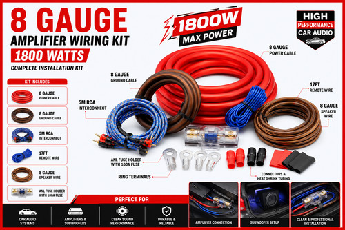 Auto stromkabel audio kit - stromkabel,