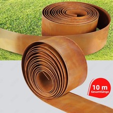 10m Rasenkantenband Edelrost