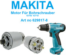 Original Motor Makita für 6270D 6271D Akkuschrauber 12V DC 629817-8