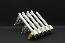 SET alte Winkel für Spuckschutz Theke Tisch Halterung Metall Vintage Konvolut