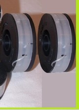 2 Ersatz Faden Spule passt für Florabest Grizzly ERT 450/8 530 R RS + Hecht 500