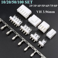 2-8 Polig JST VH 3,96mm Crimp
