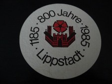 WEISSENBURGER PILSENER 800 JAHRE LPPSTADT von 1985