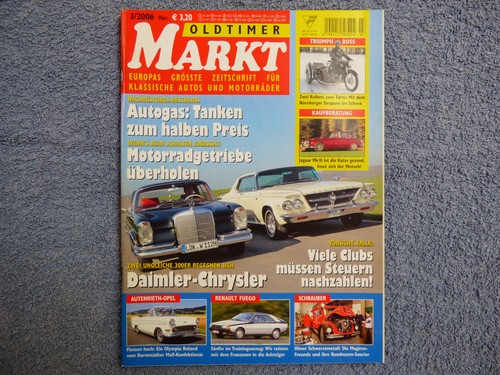 Oldtimer markt 2006 - oldtimer, daimler